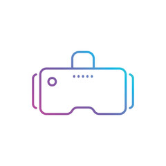 Vr Glasses vector icon