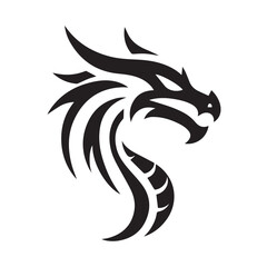 Dragon - High Quality Vector Logo - Vector illustration ideal for T-shirt graphic
