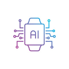 Smartwatch  vector icon