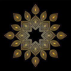 mandala art for template background Flower Mandala. Vintage decorative elements. Oriental pattern, vector illustration. logo vintage, vintage book cover, Ethnic mandala, traditional Vector