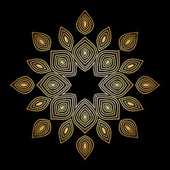 mandala art for template background Flower Mandala. Vintage decorative elements. Oriental pattern, vector illustration. logo vintage, vintage book cover, Ethnic mandala, traditional Vector