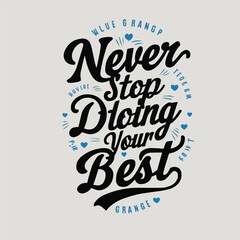 typography t shirt design