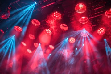 abstract beaming lights and disco balls background wallpaper design images