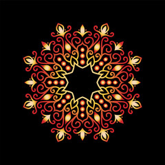 mandala art for design vintage decoration,book cover,motif,Ethnic design,ornament,background