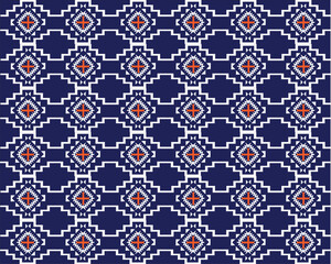 seamless pattern geometric frabric background