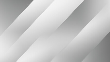 Modern Gray Striped Abstract Background with Diagonal Lines