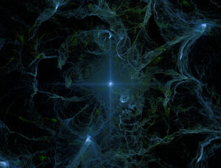 Imaginatory fractal abstract background Image