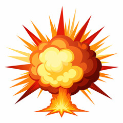 Explosion border, vector, symbol   fire, explosion, art, spring, light, hot