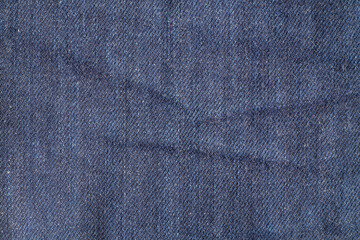 Texture of blue jeans background, Blue jeans fabric background texture.