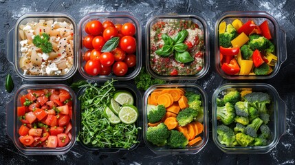 Illustrate the benefits of meal prepping for busy individuals striving to maintain a healthy weight.