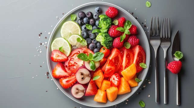 Illustrate the concept of nutrient density and its significance in achieving nutritional goals while controlling calorie intake.