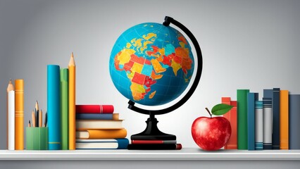 back to school concept, teacher's day background