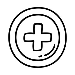 Obraz premium hospital of medical check up with doodle icons
