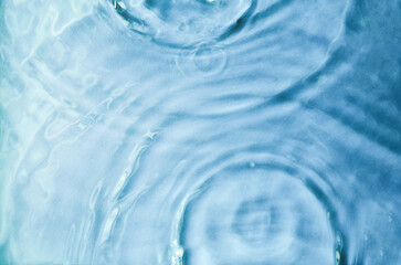 abstract background of drops on the water surface