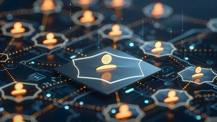 User icon for email marketing bulk emails SMS marketing and direct sales. Concept Email Icon, Bulk Email, SMS Marketing, Direct Sales, User Icon