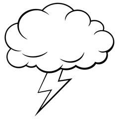 cloud with lightning