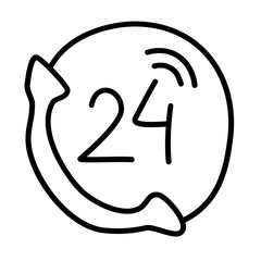 Obraz premium customer support of package shipping and delivery in doodle icons