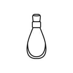 perfume bottle icon logo