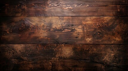 Give me a background image of dark wooden planks. The wood should be old and have a lot of character.