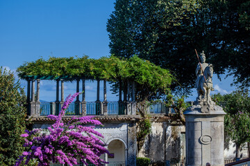 Statue Rider With Armor And