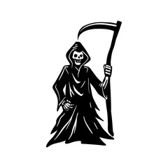 black horror illustration dark art vintage drawing retro spooky creepy pasta ghost zombie logo icon design