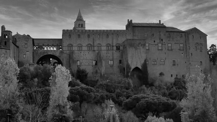 Palace of the Popes in Viterbo, Lazio Italy