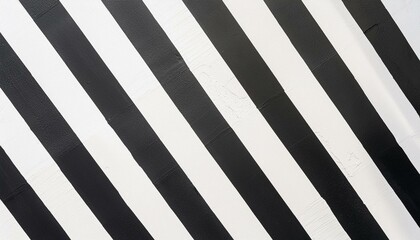 Obraz premium black and white striped background texture