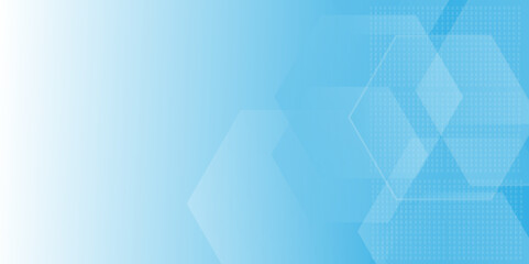 Vector hexagons pattern. Geometric abstract background with simple hexagonal elements. Medical, technology or science design