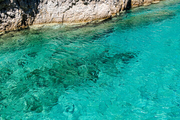 Il mare dell'Isola di Palmarola Ponza