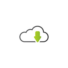 Cloud computing icon