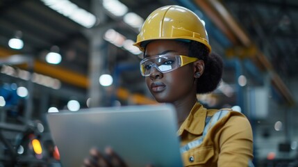 A Focused Industrial Engineer at Work