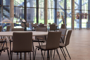 interior of a restaurant