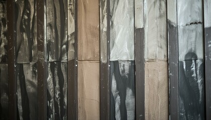 pattern of scratches and dirt in gray on a black background. A textured overlay image showcasing