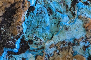 chrysocolla mineral texture