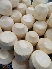 young coconuts ready to drink