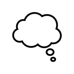 speech bubble talk images have inner thoughts symbol