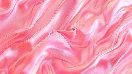 Obraz premium Background Of Flowing Cloth For Soft Product Presentation, Conveying A Sense Of Elegance And Grace, Cartoon Background