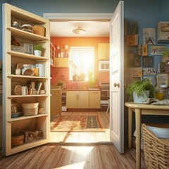 Bright and Airy Kitchen