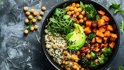 Rising popularity of plantbased diets fuels demand for vegetarian and vegan products. Concept Plantbased diets, Vegetarian products, Vegan lifestyle, Meatless alternatives, Health and wellness