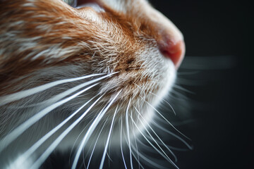 Schnurrhaare einer Katze