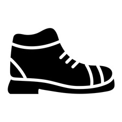Boot glyph icon