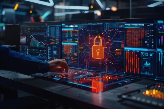 Integrate HTTPS and padlock security in business networks to safeguard data and privacy, using API and OAuth to provide robust protection against malware.