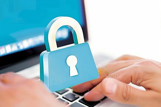 Enhance digital security in business networks with HTTPS and padlock, using API and OAuth to protect data privacy and defend against malware threats.