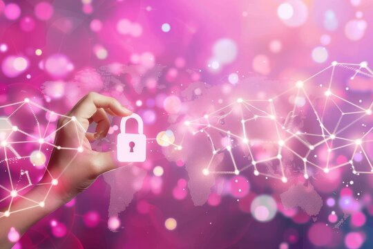 Leverage HTTPS and padlock security in business networks to protect data privacy, using API and OAuth for robust protection against malware threats.