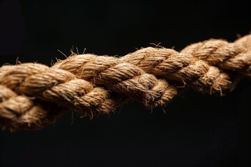 Close - up Of Blue Ropes, Generative AI. Beautiful simple AI generated image in 4K, unique.