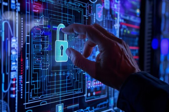 Ensure data privacy and network security for businesses with HTTPS and padlock measures, using API and OAuth to safeguard against digital malware threats.