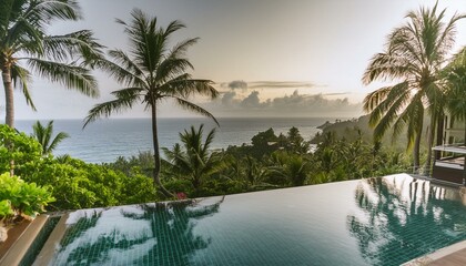 Tranquil Oasis: Luxurious Villa Retreats Amidst Tropical Splendor"
"Oceanfront Opulence: Immerse Yourself in Luxury Villa Living.pool, water, swimming, resort, hotel, summer, tropical, palm, beach

