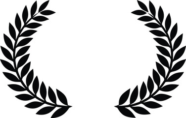 laurel wreath vector illustration