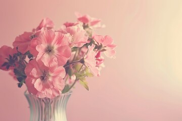 Beautiful Pastel-Hued Daisies and Fern Leaves on a Soft Green Background. Beautiful simple AI generated image in 4K, unique.