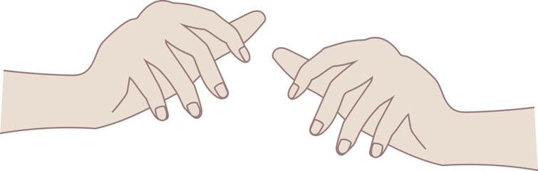 Hand doodle illustration on transparent background.
